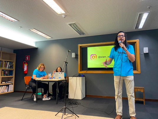 Slam do Estudante RJ: poesia falada na sala de aula